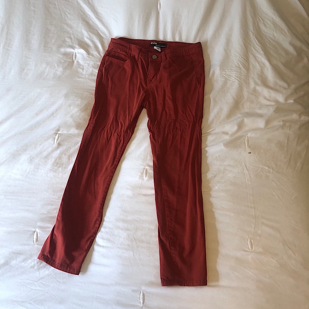 Orange Pants